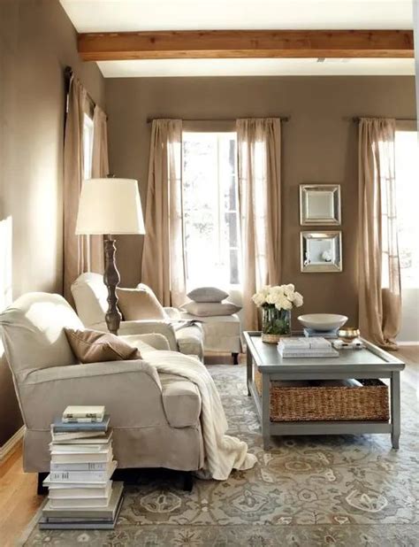 27 Refined Taupe Living Room Decor Ideas - Shelterness