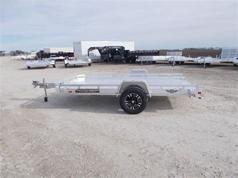 Utility Trailer - 2021 Aluma 7712HSLR 12' Aluminum ATV UTV Trailer ...