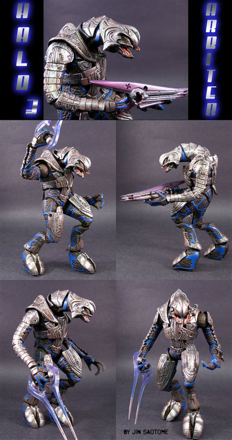 Halo 2 Arbiter (silver armor) | Custom action figure made by… | Flickr