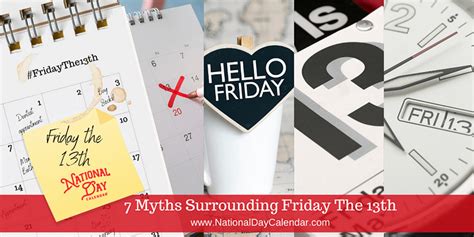 7 MYTHS SURROUNDING FRIDAY THE 13TH