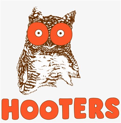 Hootersowl And Text Hooters - New Hooters Logo Transparent PNG ...