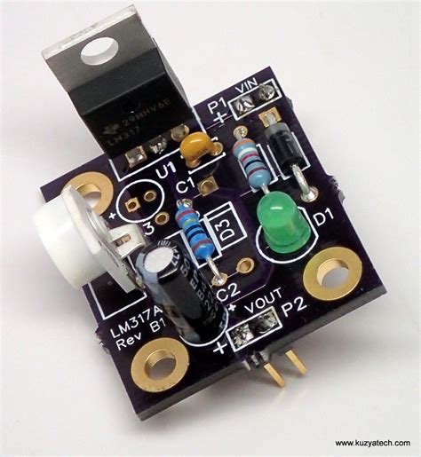 Adjustable LM317 kit, Arduino pre-regulator from Kuzyatech on Tindie