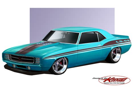 Pin by Israel Castañon on Diseño bocetos car | Vintage muscle cars, Car drawings, Custom muscle cars