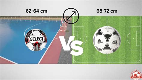 Futsal Ball VS Soccer Ball: Know The Differences - Kickers Futsal