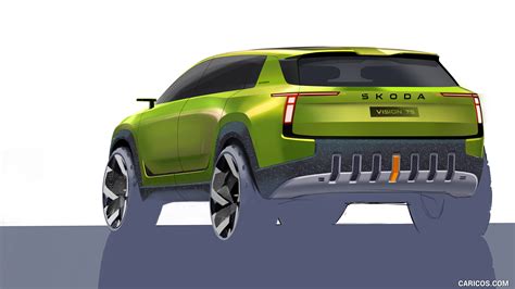 Škoda Vision 7S | 2022MY | Design Sketch