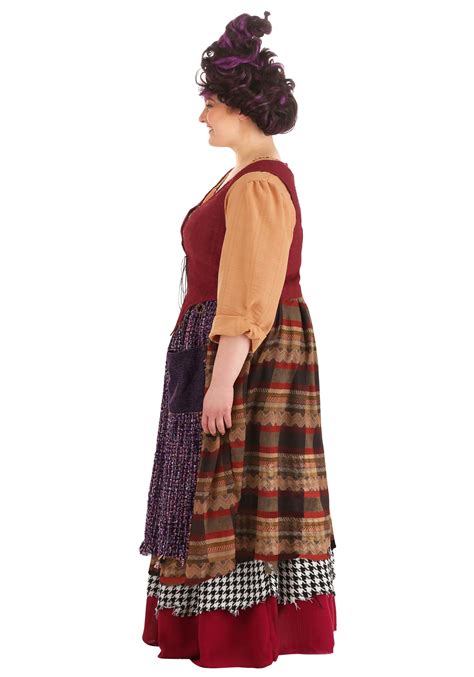 Women's Plus Size Hocus Pocus Mary Sanderson Costume