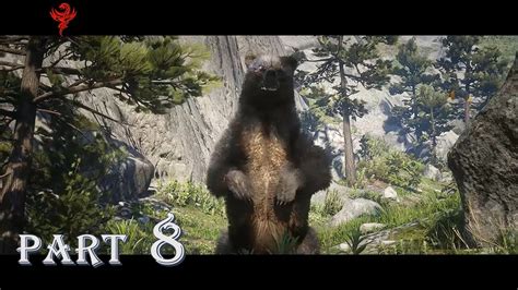 RED DEAD REDEMPTION 2 Walkthrough Gameplay Part 8 - BEAR HUNTING (RDR2) - YouTube