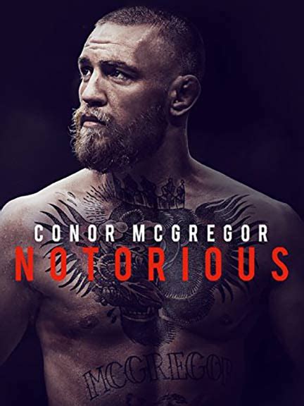 Conor McGregor: Notorious (2017) Poster #1 - Trailer Addict