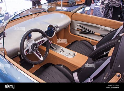 interior, BMW Mini Superleggera Vision concept car, launched at Villa Stock Photo: 69734406 - Alamy