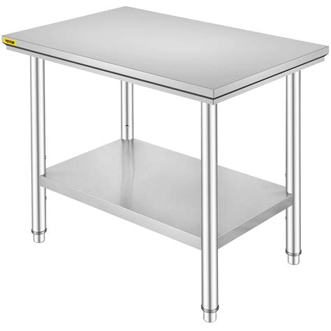 Shop Now Global Featured 24" x 36" Stainless Steel Work Prepare Table ...