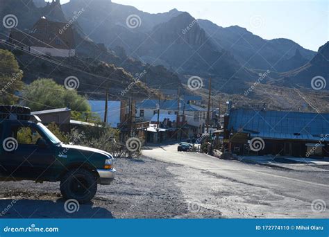 Oatman, AZ, USA, November the 1st, 2019 - a Historic Ghost Town of ...