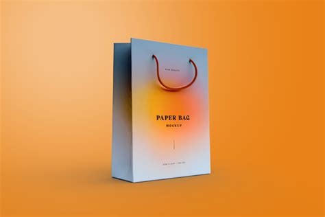 Free Branded Shopping Bag Mockup | Free Mockups, Best Free PSD Mockups - ApeMockups