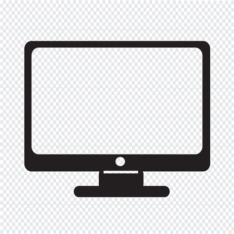 monitor icon symbol sign 634957 Vector Art at Vecteezy