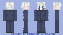 Gojo Satoru skin Minecraft Skin