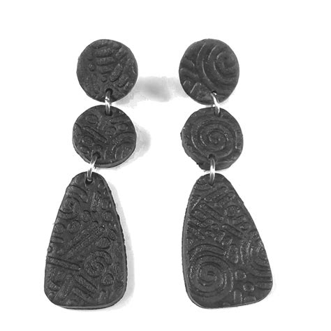 Tribal Polymer Clay Earrings #5 - Blink Juwele™ Clay Earrings
