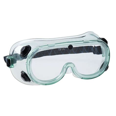 Portwest Clear Chemical Safety Goggles PS21CLR - SafetyGoggles.co.uk