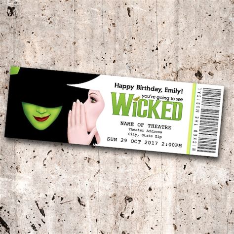 Wicked the Musical - Etsy