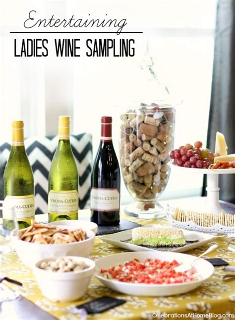 Wine Tasting Happy Hour with Friends - Celebrations at Home