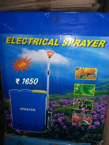 16 liters Agricultural Sprayers, PVC, Automatic at best price in Kolkata