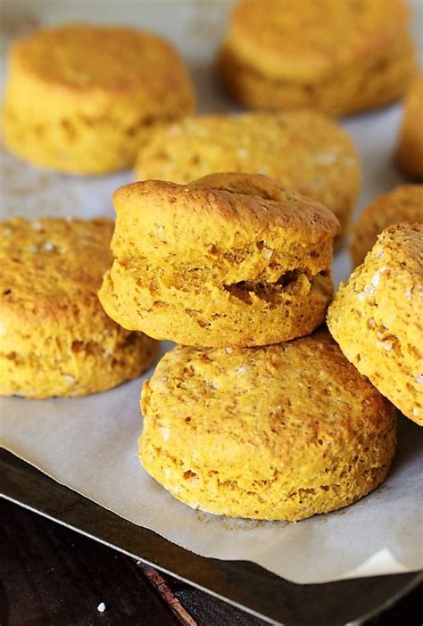 Pumpkin Biscuits {with Pecan-Honey Butter} | The Kitchen is My Playground