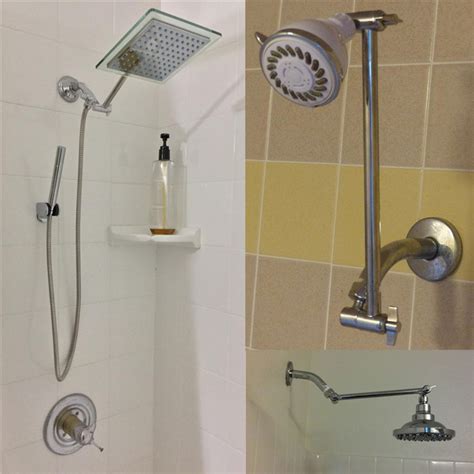 Adjustable shower arm