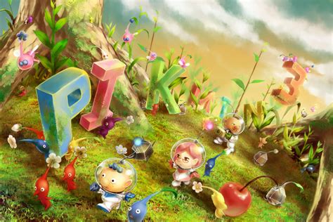 Hurry Up! || pixiv わたぬきもっぷ || Pikmin 3 2k Wallpaper, Wallpaper Please ...