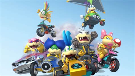 Bowser's Koopalings Join the Cast of Mario Kart 8, Launches 30th May ...