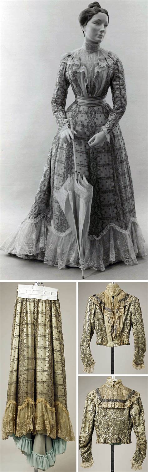 Dress, Mme. Kornmann, Paris, 1899. Silk. Metropolitan Museum of Art | Edwardian fashion ...