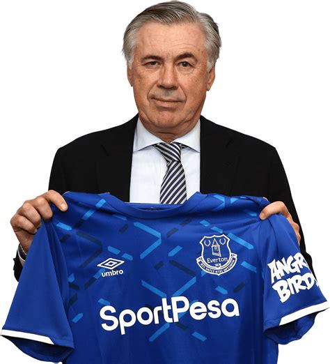 Carlo Ancelotti Everton football render - FootyRenders