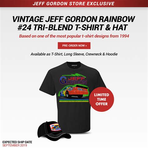 Shop the Jeff Gordon Official Store