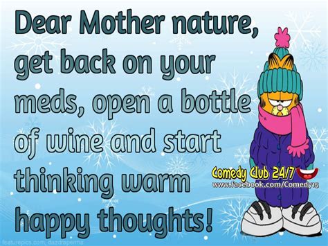 mother nature quotes funny - Stacia Huntley