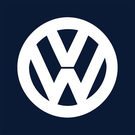 Official Volkswagen Classic White VW Logo | POD66