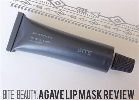 Neeners Makeup. : Bite Beauty Agave Lip Mask Review