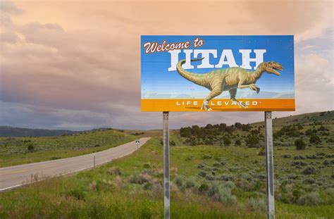 The Best Sight Is Actually A Road Sign That Says Welcome To Utah