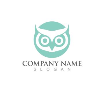 Owl Head Logo And Symbol Vector Image Art Drawing Wildlife Vector, Art, Drawing, Wildlife PNG ...