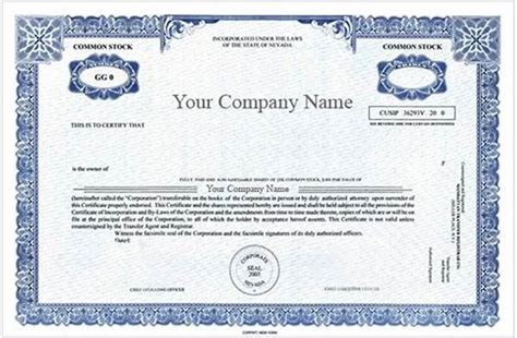 Corporate Bond Certificate Template | Best Templates Ideas Regarding ...