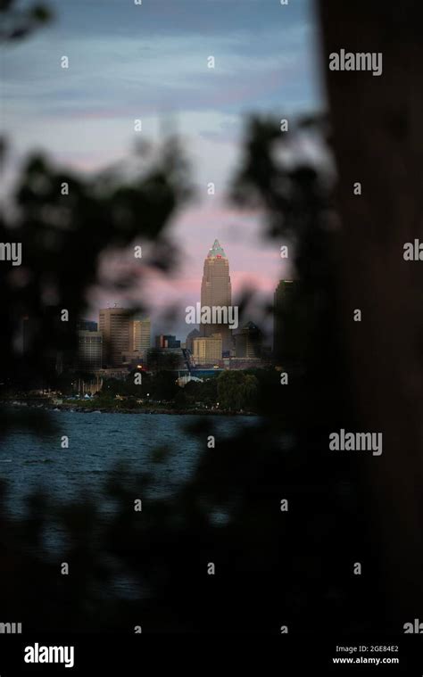 Cleveland Ohio Skyline Stock Photo - Alamy