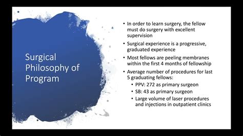 Kresge Eye Institute Surgical Retina Fellowship 2021 Welcome Video ...