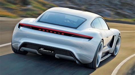 2019 Porsche Mission E - full electric sport car - YouTube