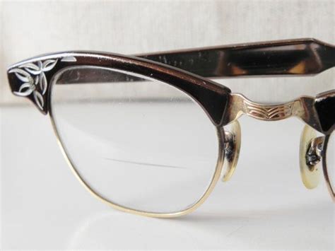 Vintage Aluminum Etched Cat Eye Eyewear Frames by OneMenagerieLane, $32.00 Ooak Jewelry, Eyewear ...