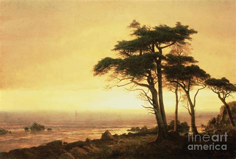 California Coast Painting by Albert Bierstadt - Fine Art America