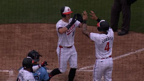 Max Kepler lifts a two-run home run to right field | 03/03/2024 | MLB.com