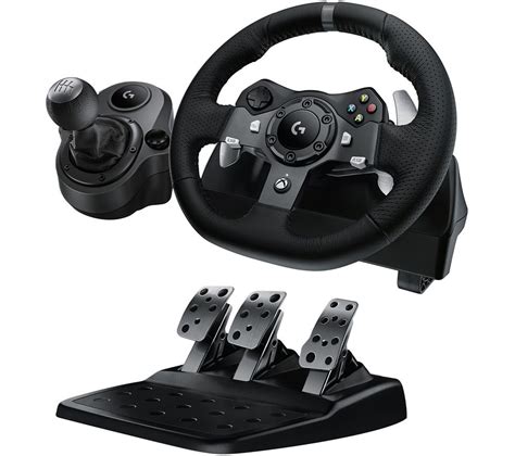 Buy LOGITECH Driving Force G920 Wheel & Gearstick Bundle | Free Delivery | Currys