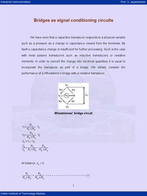 Signal Conditioning Circuits1 | PDF | Amplifier | Operational Amplifier