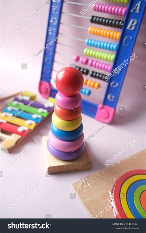 Geometric Shapes Games Children Learning Stock Photo 2214015421 ...