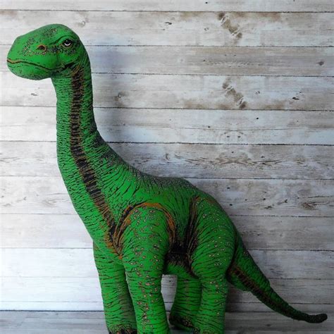 Applause Determined Productions Inc. | Toys | Rare Vintage 992 Apatosaurus Dinosaur Plush ...