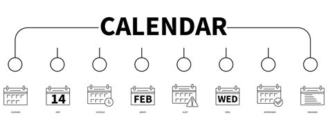 Calendar banner web icon vector illustration concept 36577944 Vector Art at Vecteezy