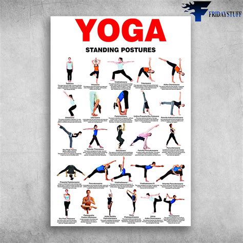 Yoga Standing Postures Standing Yoga Poses For Back Pain - FridayStuff