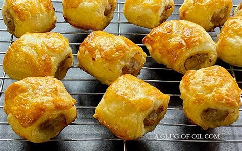 Homemade Sausage Rolls | A Glug of Oil