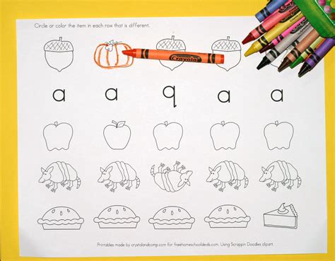 FREE Instant Download: Printable Alphabet Worksheets: Letter A